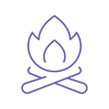 10002_SummerCamp_Icon-Purple_Campfire@3x