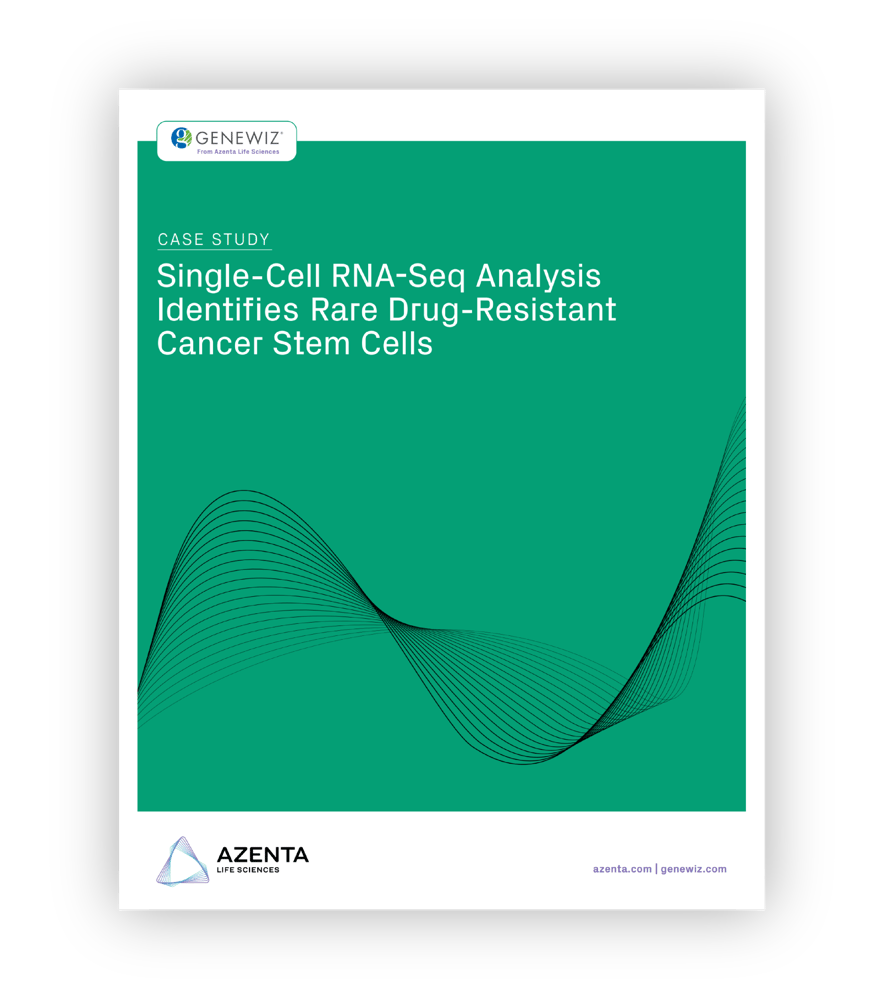Single-Cell RNA-Seq Case Study | GENEWIZ from Azenta Life Sciences