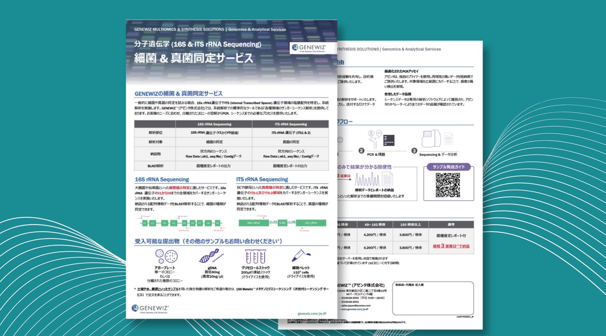 GENEWIZ 16S&ITS-rRNASeq